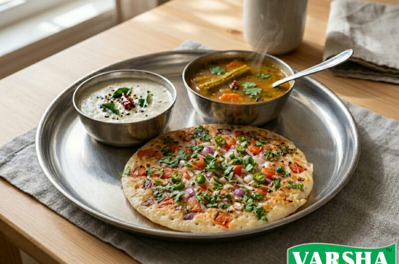 Soft & Thick Uttapam Recipe